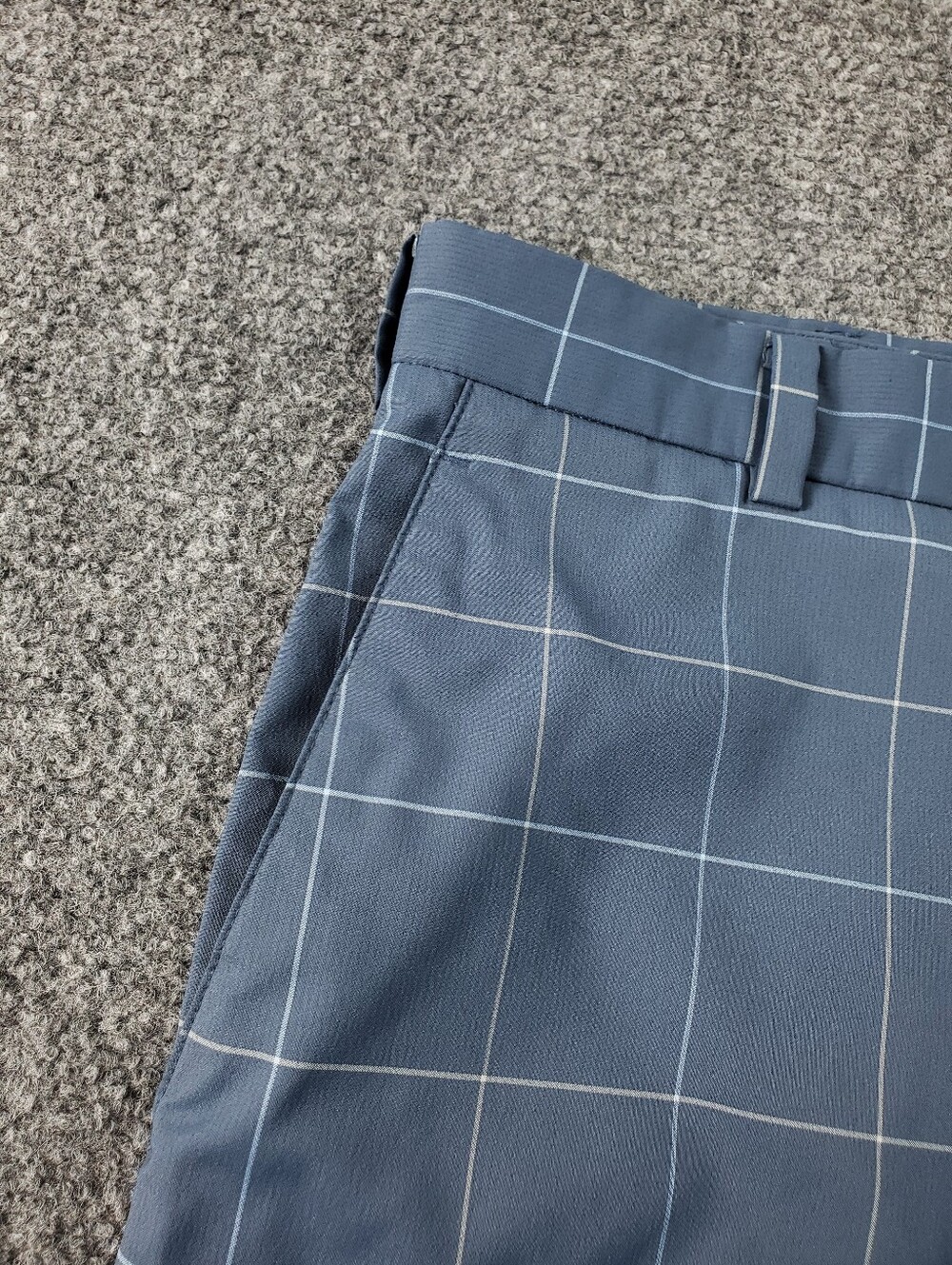 Nike Golf Pants 35x30 Dri Fit Tour Performance Windowpane Grid Plaid Straight - Picture 6 of 8